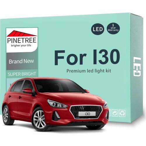 Led Interior Light Kit For Hyundai i30 FD GD PD PDE PDEN 2007-2014 2015 2016 2017 2018 2019 2020 LED Bulbs Canbus