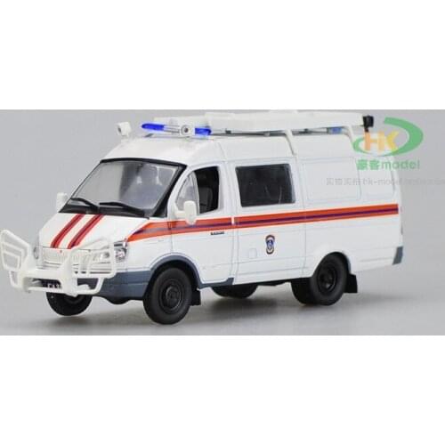1/43 Alloy Die-casting Ford Business Bus Soviet Cars Police Cars Vans Simulation Car Models Adult Collection Children Toys Gifts