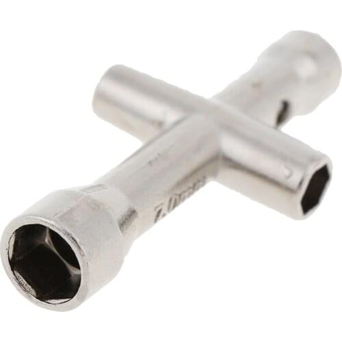 M2 M2.5 M3 M4 Screw Nut Hexagonal Cross Wrench Sleeve Maintenance Accessories Car Cross Sleeve Wrench