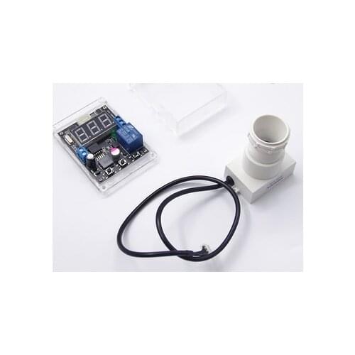 Small - Angle ultrasonic distance measurement module with display distance adjustable distance relay output integrated sensor