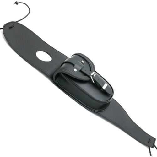 Motorcycle Black 4.5 Gas Fuel Tank Cover Panel Pouch Bag For Harley Forty Eight XL1200X Sportster XL883N 1200