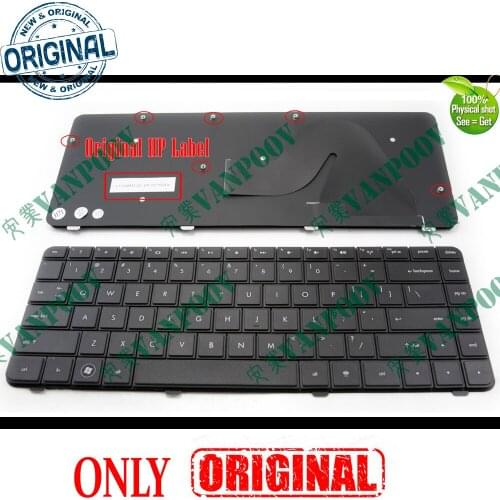New US Notebook Laptop keyboard for HP Compaq Presario CQ42 CQ42-100 G42 Black V112246AS1 AX1 NSK-HU0SQ 9Z.N4RSQ.001 590121-001