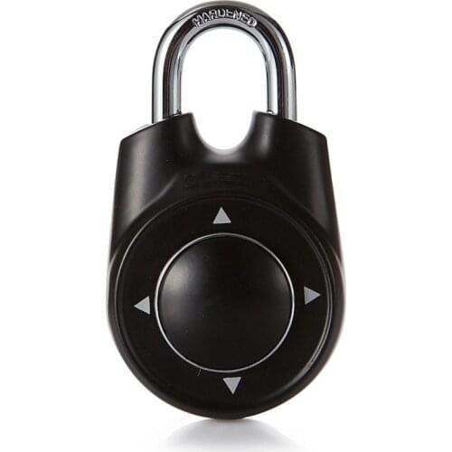 Portable Assorted Colors Gym School Health Club Combination Password Directional Padlock Locker Lock