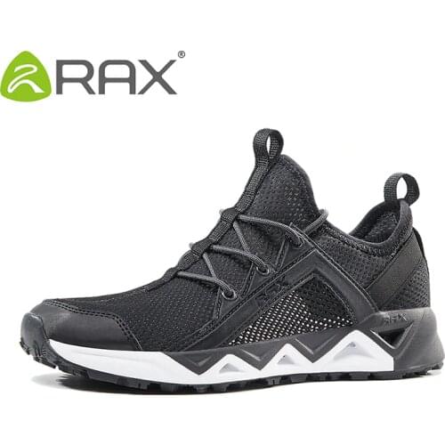 Rax 2018 Men Outdoor Sneakers Breathable Hiking Shoes Big Size Men Women Outdoor Hiking Sandals Men Trekking Trail Water Sandals