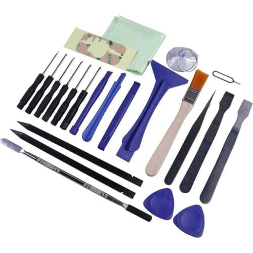 Smart Phone Repair Tool Kit 23 in 1 Screwdrivers With Screen Opening Pry For for Cell Phone Tablet Laptop