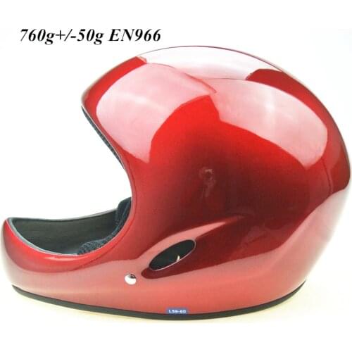 EN966 standard Paragliding helmet 760g+/-50g Red Hang gliding helmet