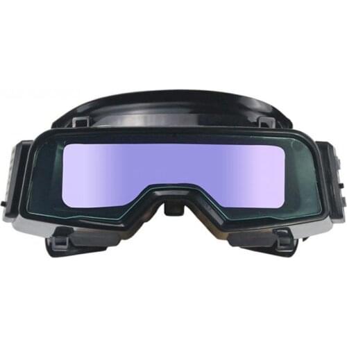 Welding Goggle Glasses Scratch Proof Auto Darkening Adjustable Strap Eye Protection Assemblable Welding Goggles