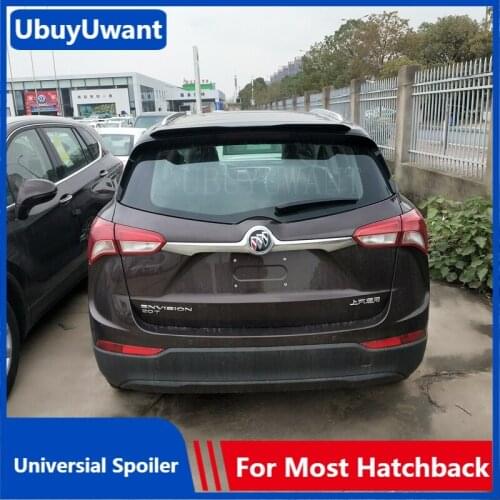 UBUYUWANT Rear Roof Spoiler For Buick ENVISION 2018 - 2020 Universal Spoiler High Quality ABS Plastic Car Tail Wing Decoration