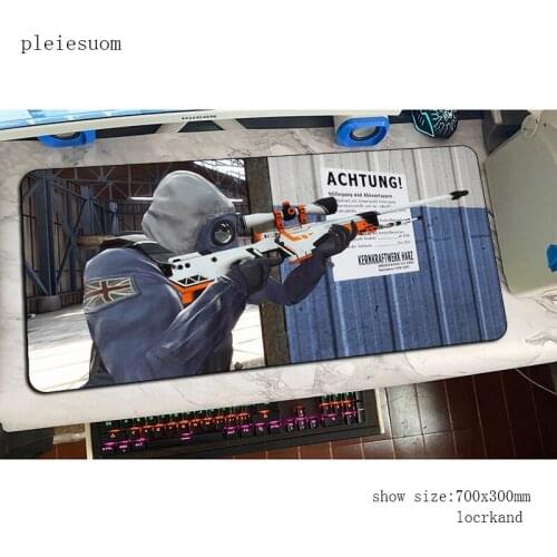 Cs go mousepad High-end gaming mouse pad big gamer mat 800x300mm game computer desk padmouse keyboard hot sales large play mats