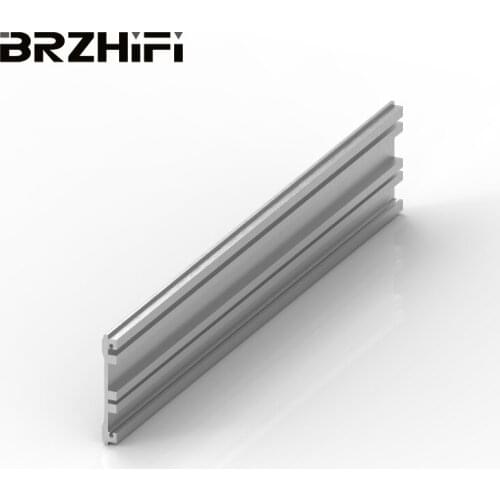 Top 6061 Aluminium Extruded Profile Customed CNC Machining Panel Parts For Electronic Equipment DIY Audio Circuit Board Box