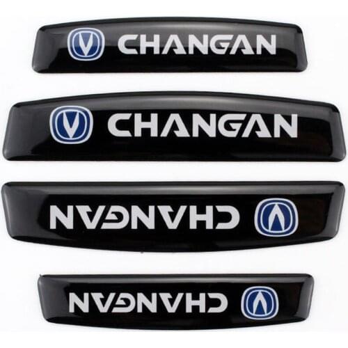 Auto Accessories Door Edge Bumper Guard Badge Decal Creative For Changan Star Ling yue EADO Raeton CS35 CS75 CS55 CS15 CS95
