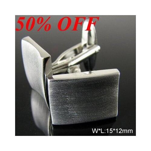 Free shipping Promotion!! Engravable Cufflinks wholesale anti-oxidation copper 100%guaranteed quality