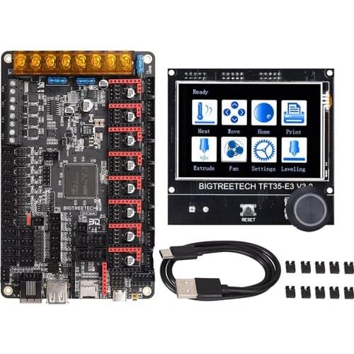 BIGTREETECH Direct Octopus V1.1 Silent 32 Bit Control Board 3D + TFT35 E3 V3.0 Two Mode Display Screen 3D Printer Parts Promotio