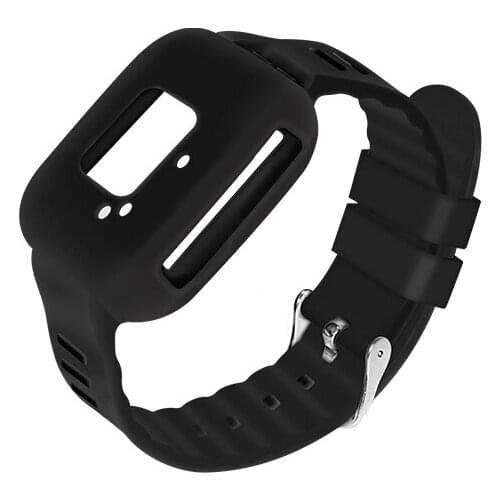 RF-V28 strap for Mini Smart RF-V28 Kids GPS Tracker Siamese rubber sleeve black and white optional Comfortable to wear durable