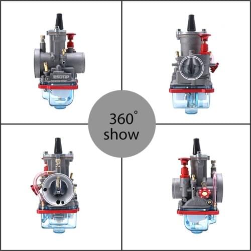 Carburetor Carb with Power Jet For PWK Motorcycle UTV 2T 4T Engine Motocross