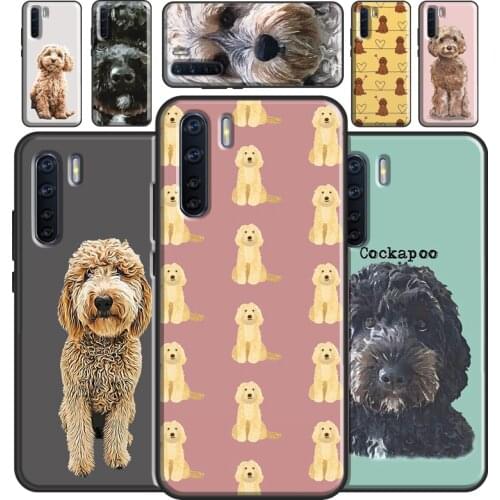 Brown Cockapoo Case For OPPO Reno2 Z Find X3 Pro A3S A5S A15 A52 A72 A83 A91 A93 A5 A9 A31 A53 2020 Cover