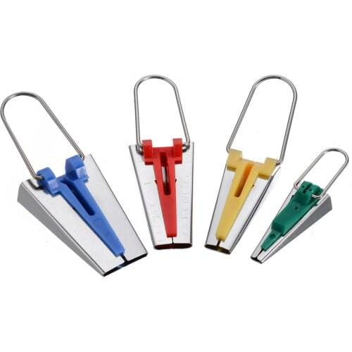 6/12/18/25mm 4pcs Fabric Bias Sewing Tape Maker Tool Sewing Machine Accessories Quilting Binding Hemming Tapemakers Set