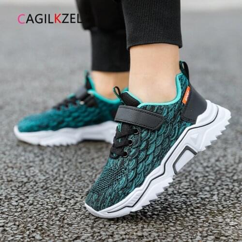 CAGILKZEL 2021 New Children Sneakers High Quallty Running Sports Shoes For Boys Spring Comfortable Kids Shoes Girl Basket Enfant