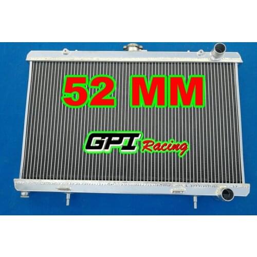 52 MM SUPER COOLING NEW aluminum radiator for Nissan S13 CA18DET CA18