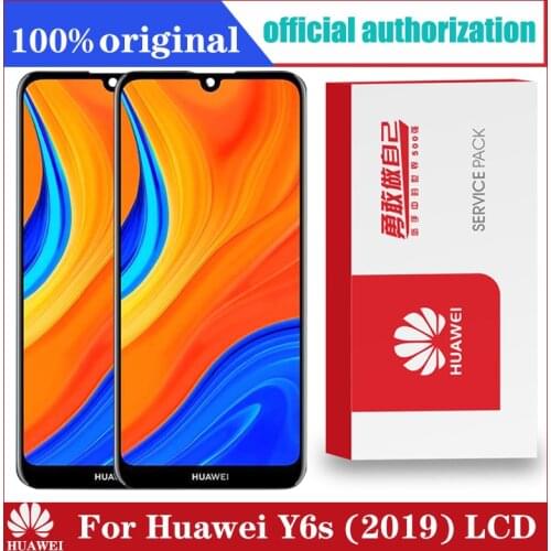 Original 6.09'' Display Replacement for Huawei Y6s 2019 LCD Touch Screen Digitizer Assembly For Huawei Y6s LCD Touch Screen