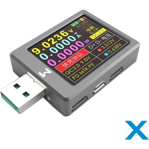 QC4+PD3.02.0 PPS Fast Charging Protocol Capacity of WiTRN-X-MFI Current Voltmeter USB Tester