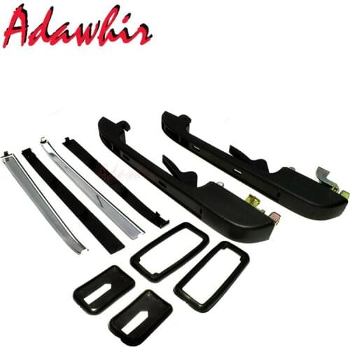 Outside Door Handle Rear Left Right 193839205 193839206 For VW Golf Jetta Quantum Rabbit Pickup Scirocco 1979 1980-1992