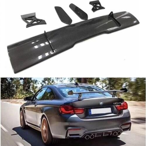 GT GTS STYLE REAL CARBON FIBER REAR WING TRUNK LIP SPOILER FOR BMW F10 F18 F30 F22 F32 F33 F80 F82 M1 M2 M3 M4 M5 M6 G20 G30