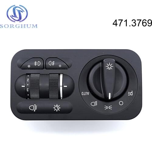 High Quality For Lada OEM NO. 471.3769-01 Car Styling Electric Headlight Head Lamp Light Switch Control