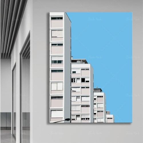 Brutalist Architectural Set Of 3 Posters Bauhaus Pop Art Gallery Quality Prints Wall Decor Ideal Gift