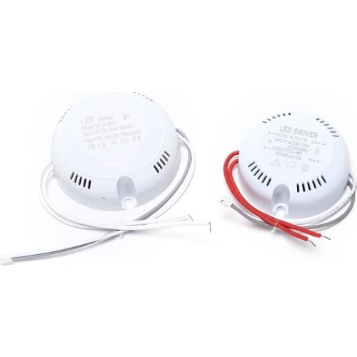 1Pc New High quality 24W 36w LED Driver,ceiling Driver,220v round driver lighting transform for LED Downlights,lights