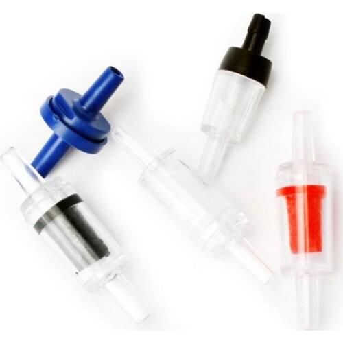 1pc Durable Non-Return One Way Check Valve CO2 Aquarium Fish Tank Air Pump Plastic Aquarium Valve Increasing Oxygen Pump