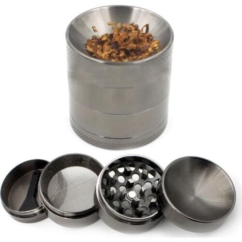 1pcs Grinder With Storage Function Smoking Crusher Smoke Accessories Tobacco 40m Herb Grinders Cigarette Pipe Tool amoladora