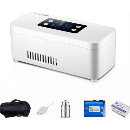 2019 Portable Insulin storage Cooler Bag Diabetic Insulin Cooler Box Rechargeable fridge Mini refrigerator ice box travel bag
