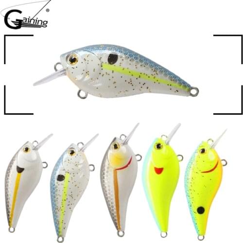 5pcs 5cm 8g Bass Fishing Lures Crank Bait Crankbait Tackle Swim Bait Wobblers Fishing Hard Crazy Fish Lure
