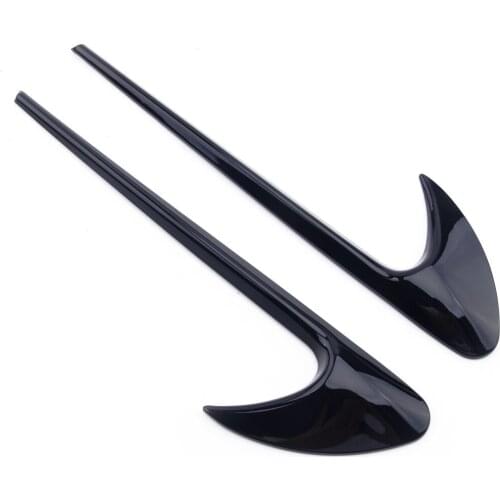 Car 1Pair ABS Black Side Air Vent Fender Decoration Fit for Benz A B C E CLA GLA GLC GLE GLS W204 W205 W212 W213 X156 X253