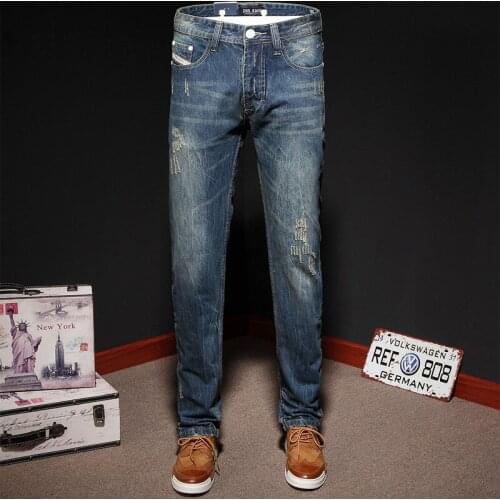 Рваные джинсы для мужчин Balplein China At AliExpress