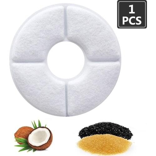 Pet Water Dispenser Filter Cat Water Fountain Activated Carbon Replacement Dog Filter Dispenser Drinking Filter Dispenser