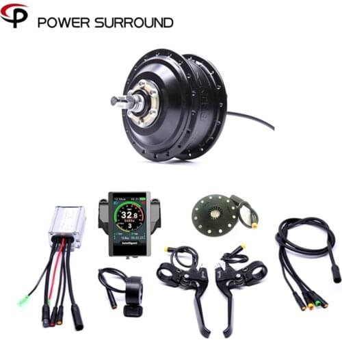2020 Color display Waterproof 36v250w Bafang Front/rear Electric Bike Conversion Kit Brushless Hub Motors Wheel ebike system