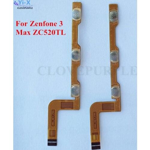 For Asus Zenfone 3 Max ZC520TL 5.2 Inch Power Volume Button Key Flex Cable Repair Parts for Zenfone3 Max ZC520TL