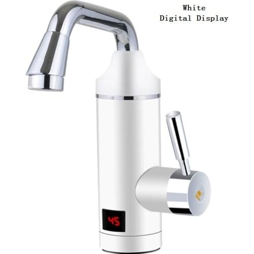 DMWD 3000W Electric Water Heater Kitchen Instant Hot Water Faucet Tap Tankless Water Heater Digital Display 220V