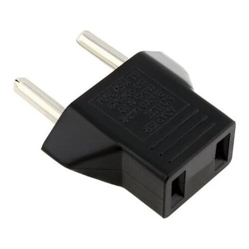 HWEXPRESS Hot 5X USA US to EU Euro Plug Converter Travel Charger Adapter AC Power Plug Adapter