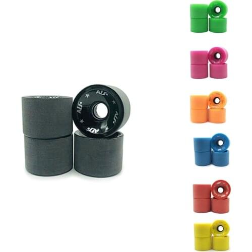 ELOS-80A Frosted Big Wheel Slide Pulley Multi Color Pouring Wheel Long Board Wheels 70x51mm Skateboard Wheels PU