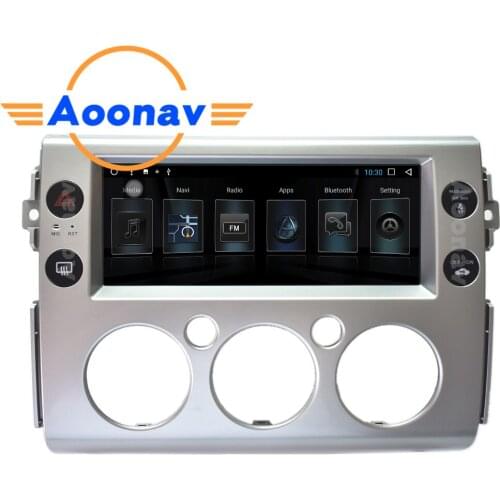 10.2 inch android car radio multimedia player FOR-Toyota FJ Cruiser 2007-2012 High match multimedia GPS navigation autoradio