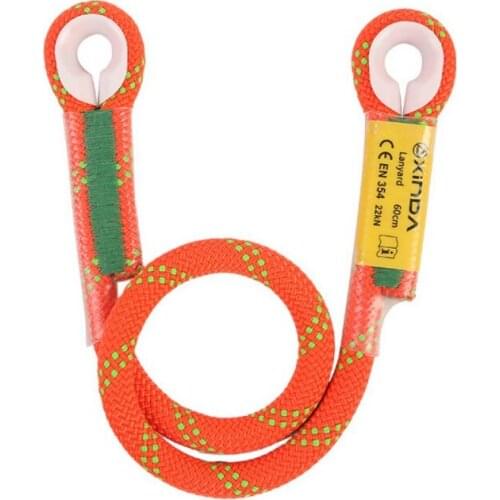 Professional Rock Climbing 10.5mm Rescue Lanyard Protective Eye-to-eye Sling Loop Rappelling Rope Mountaineering Accessoriesve