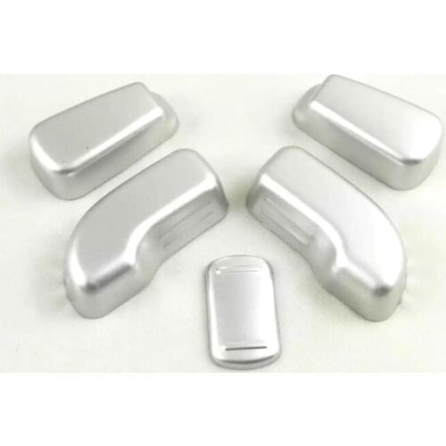 Car Seat Adjustment Switch Cover Trim Fit For Renault Koleos 2017 Second Generation Car Styling ABS Matte 5pcs