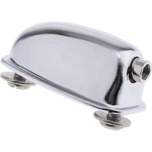 Silver Single End Tom / Snare Drum Lugs With Mounting Screws