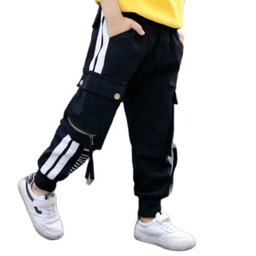 Boys winter velvet thicken pants 4-15Y big kids warm pants children plush inside sport trousers new arriver cotton loosen pants