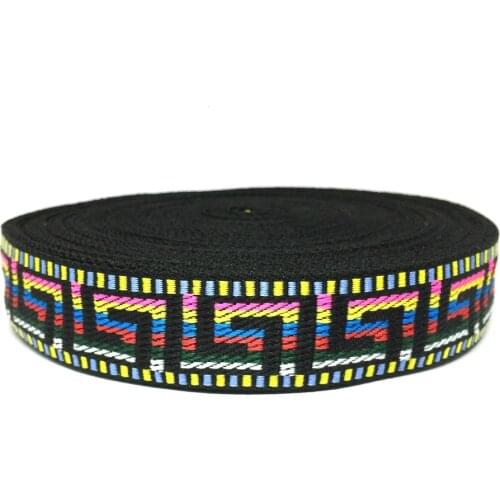 ZERZEEMOOY 2018 NEW 3/4'' 20mm 10yard/lots 100% Polyester Zakka Handmade Colours Great Wall Woven Jacquard Ribbon Dog Lace