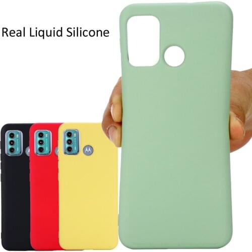 Liquid Silicone Case For Motorola Moto G60 G40 Fusion Soft Gel Rubber Protector Matte Cover