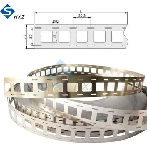 1M 0.15MM*27MM 18650 Power Nickel-plated Steel Spot Welding Nickel Sheet Lithium Battery Holder Special Nickel Sheet